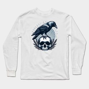 the crow Long Sleeve T-Shirt